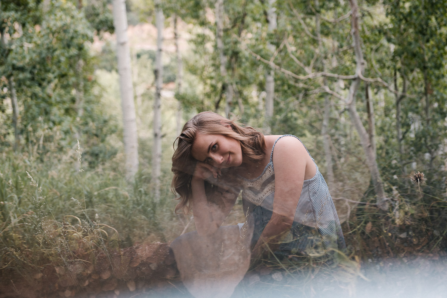 senior photo lifestyle portrait colorado