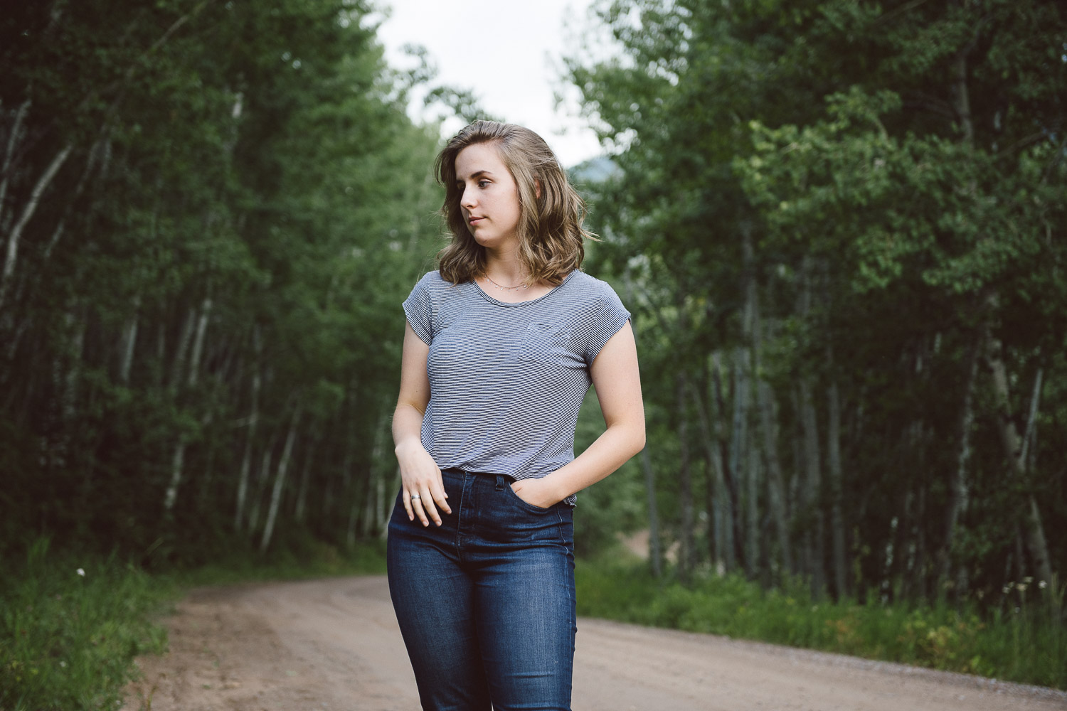 senior photo lifestyle portrait colorado