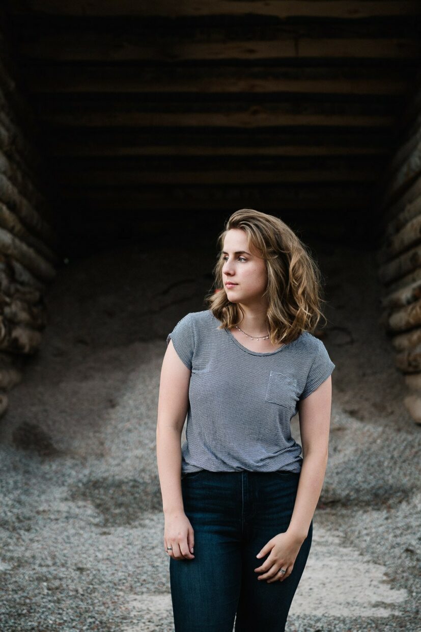 senior photo lifestyle portrait