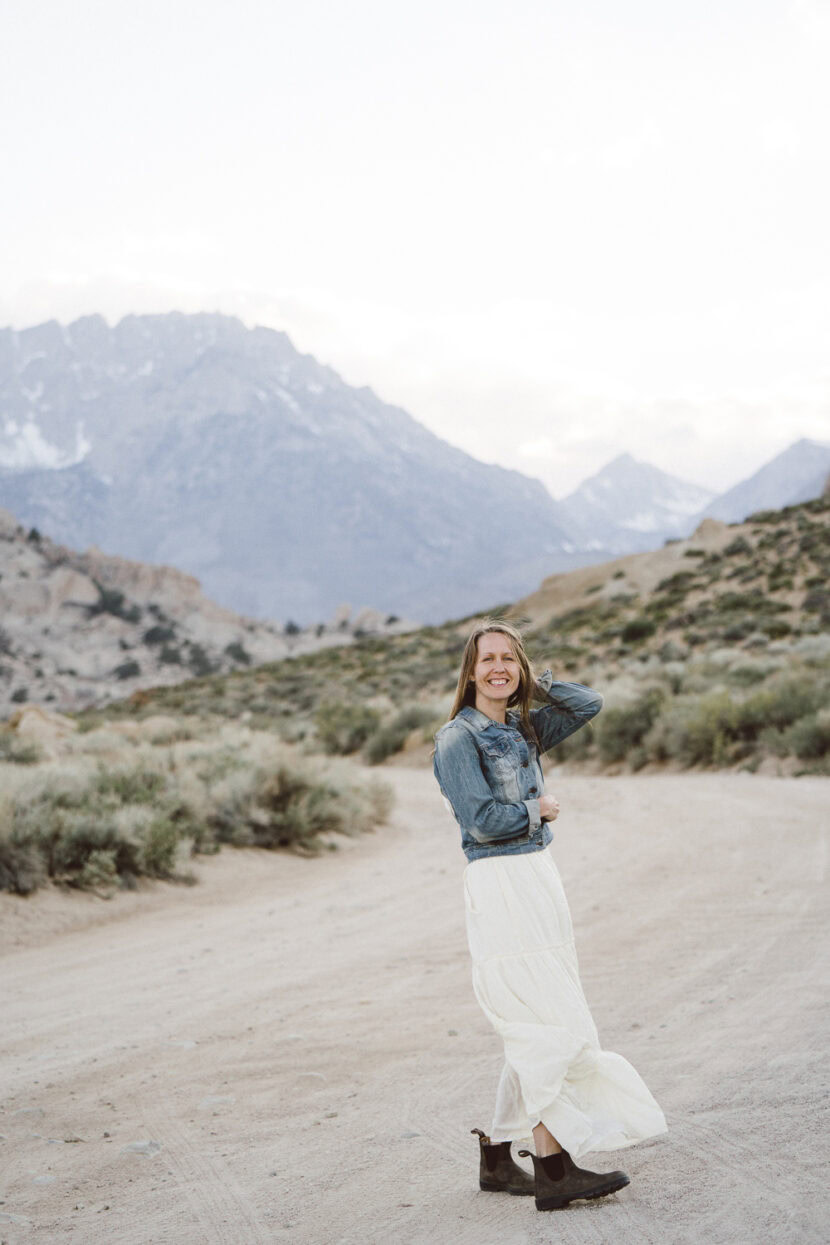 eastern sierra elopement wedding bishop